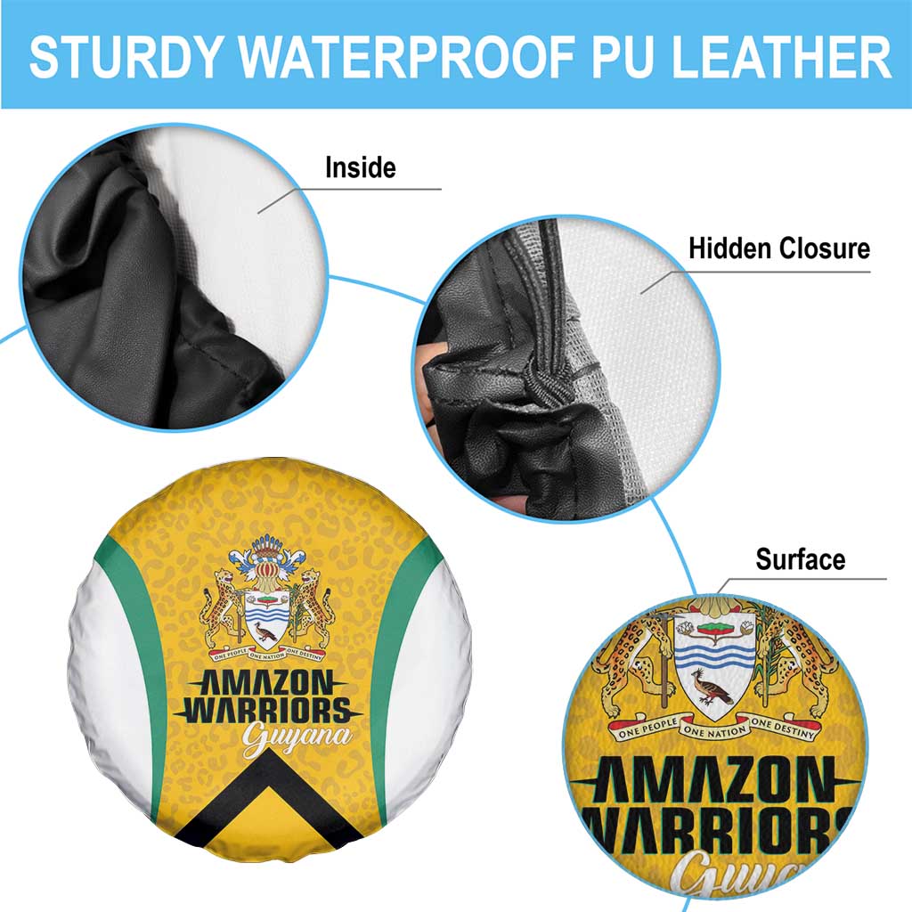 Guyana Cricket Spare Tire Cover Amazon Warriors Est 2013 Version LT14