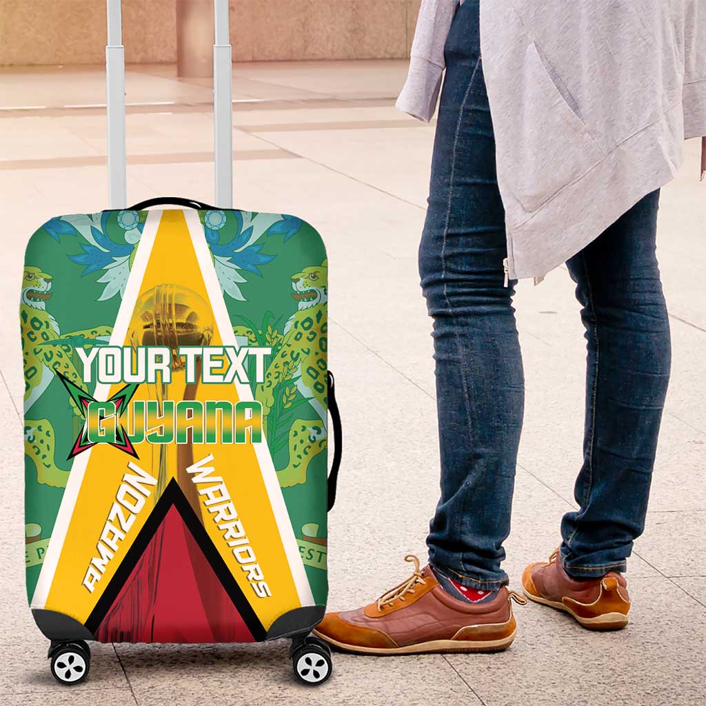 Custom Guyana Cricket Amazon Warriors Luggage Cover Flag Style LT14