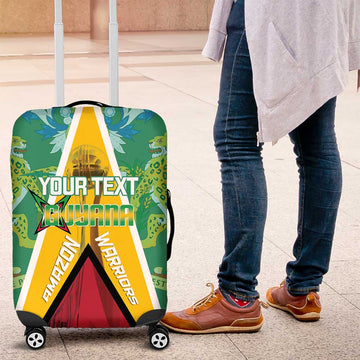 Custom Guyana Cricket Amazon Warriors Luggage Cover Flag Style LT14