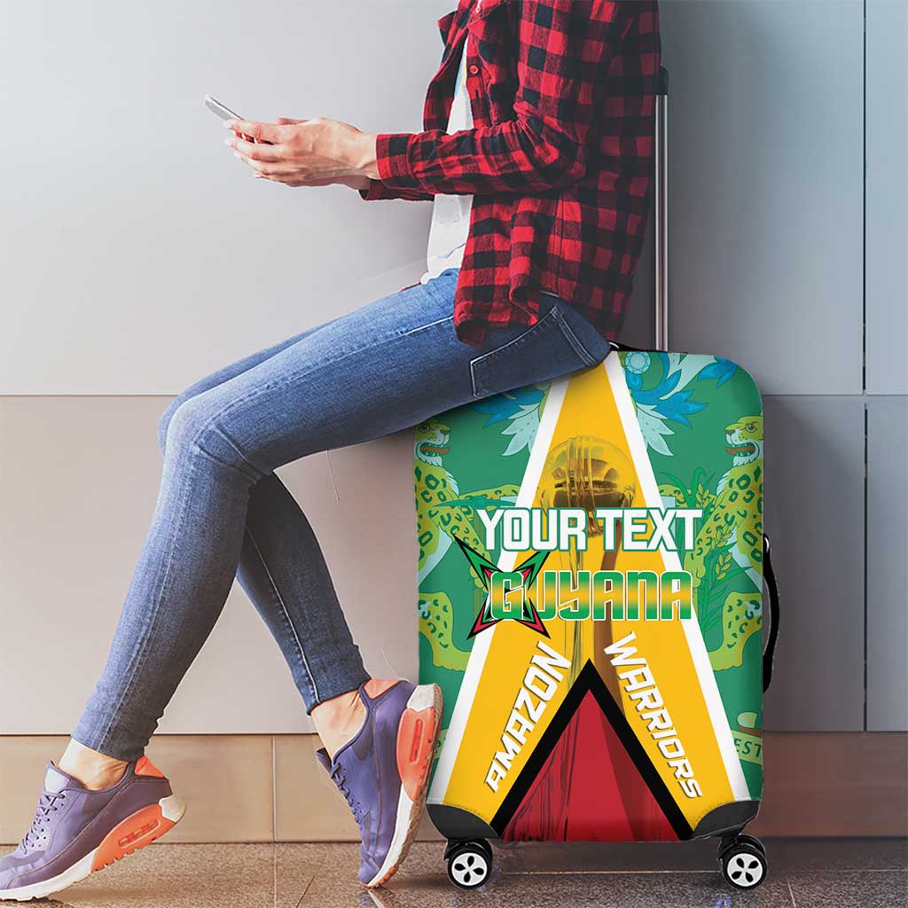 Custom Guyana Cricket Amazon Warriors Luggage Cover Flag Style LT14