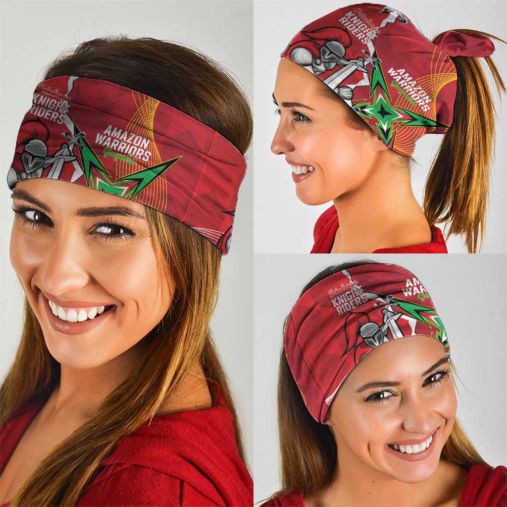 Guyana and Trinbago Cricket Custom Neck Gaiter Amazon Warriors Knight Riders Together LT14