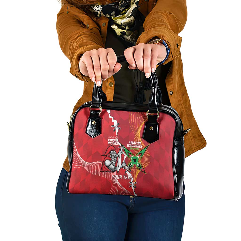 Guyana and Trinbago Cricket Custom Shoulder Handbag Amazon Warriors Knight Riders Together LT14