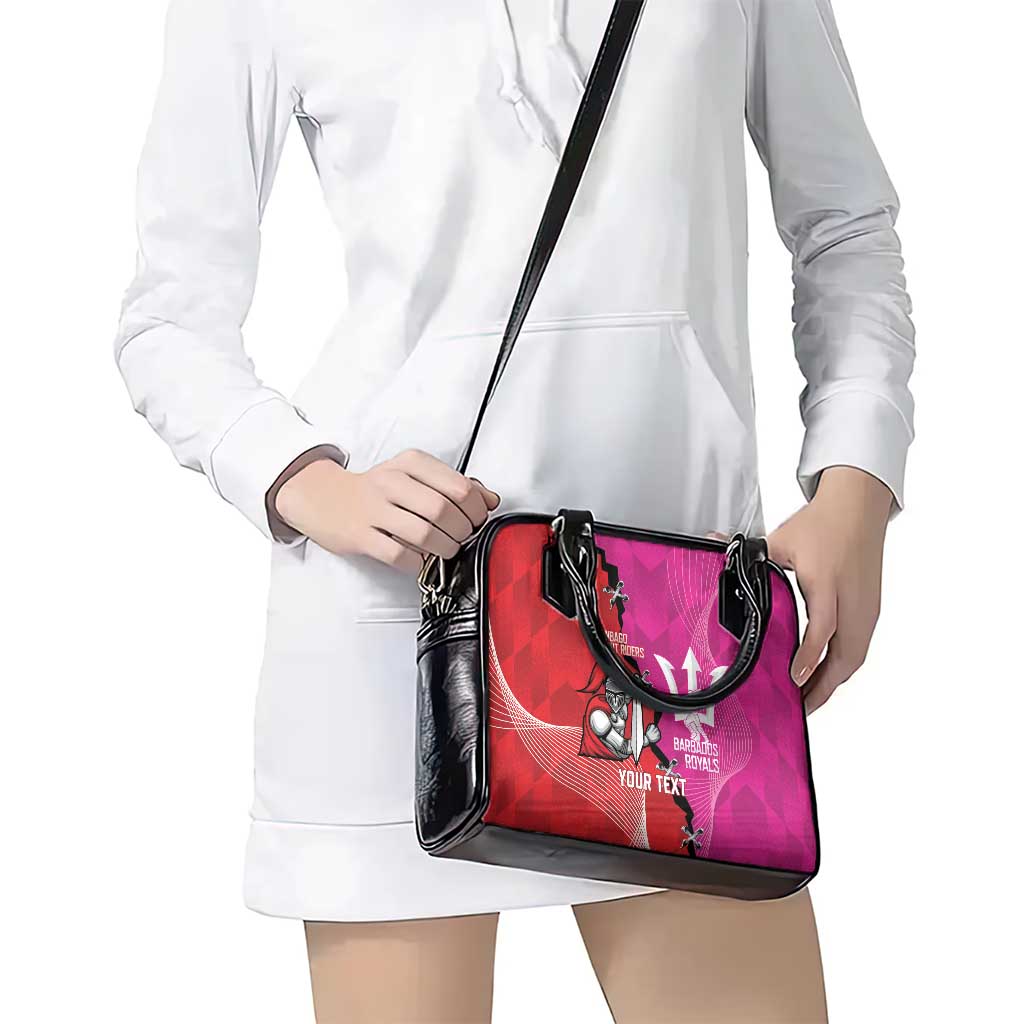 Barbados and Trinbago Cricket Personalized Shoulder Handbag Royals Knight Riders Together LT14
