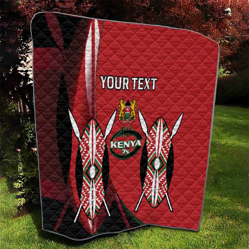 Custom Kenya Rugby Sevens Kenyan Sporty Version Quilt LT14