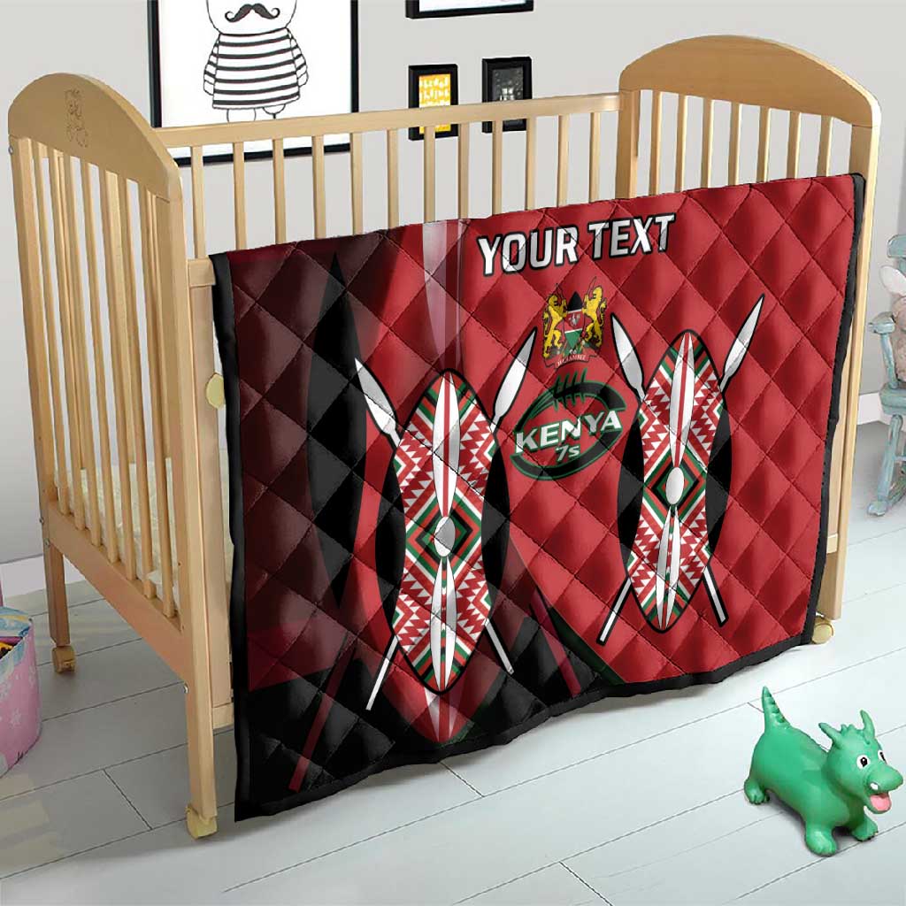 Custom Kenya Rugby Sevens Kenyan Sporty Version Quilt LT14