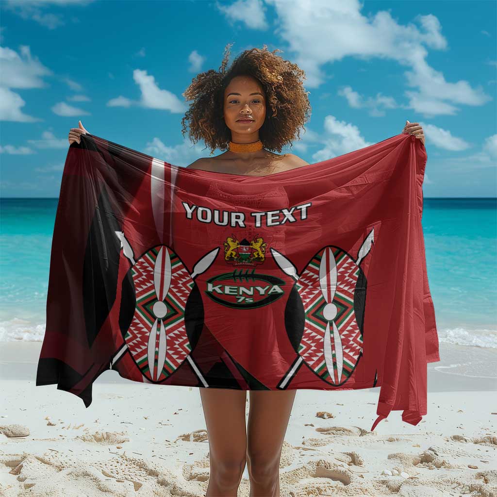 Custom Kenya Rugby Sevens Kenyan Sporty Version Sarong LT14