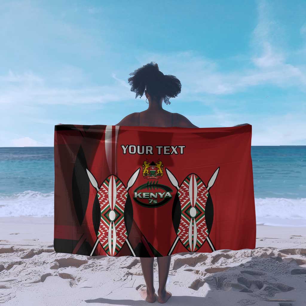 Custom Kenya Rugby Sevens Kenyan Sporty Version Sarong LT14