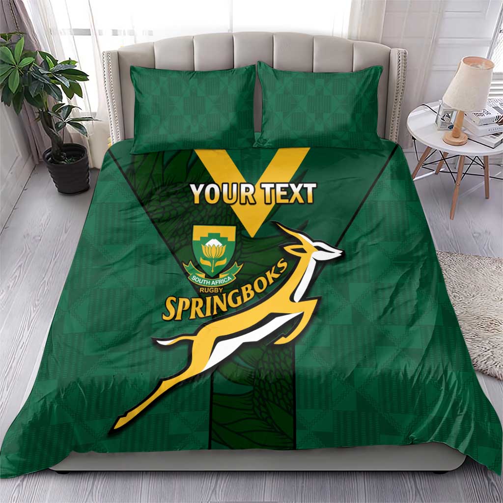 Custom South Africa Rugby Go Blitzboks Sevens Bedding Set LT14