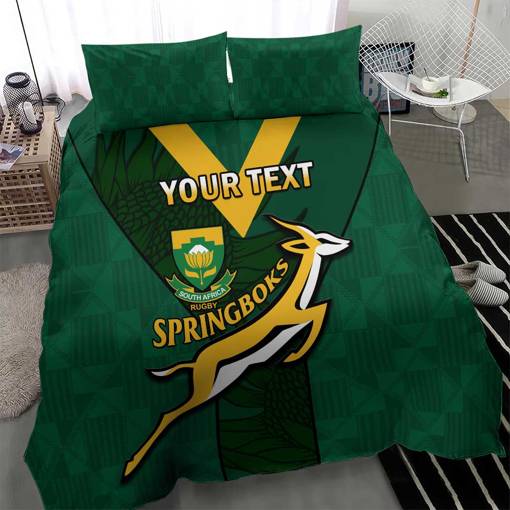 Custom South Africa Rugby Go Blitzboks Sevens Bedding Set LT14