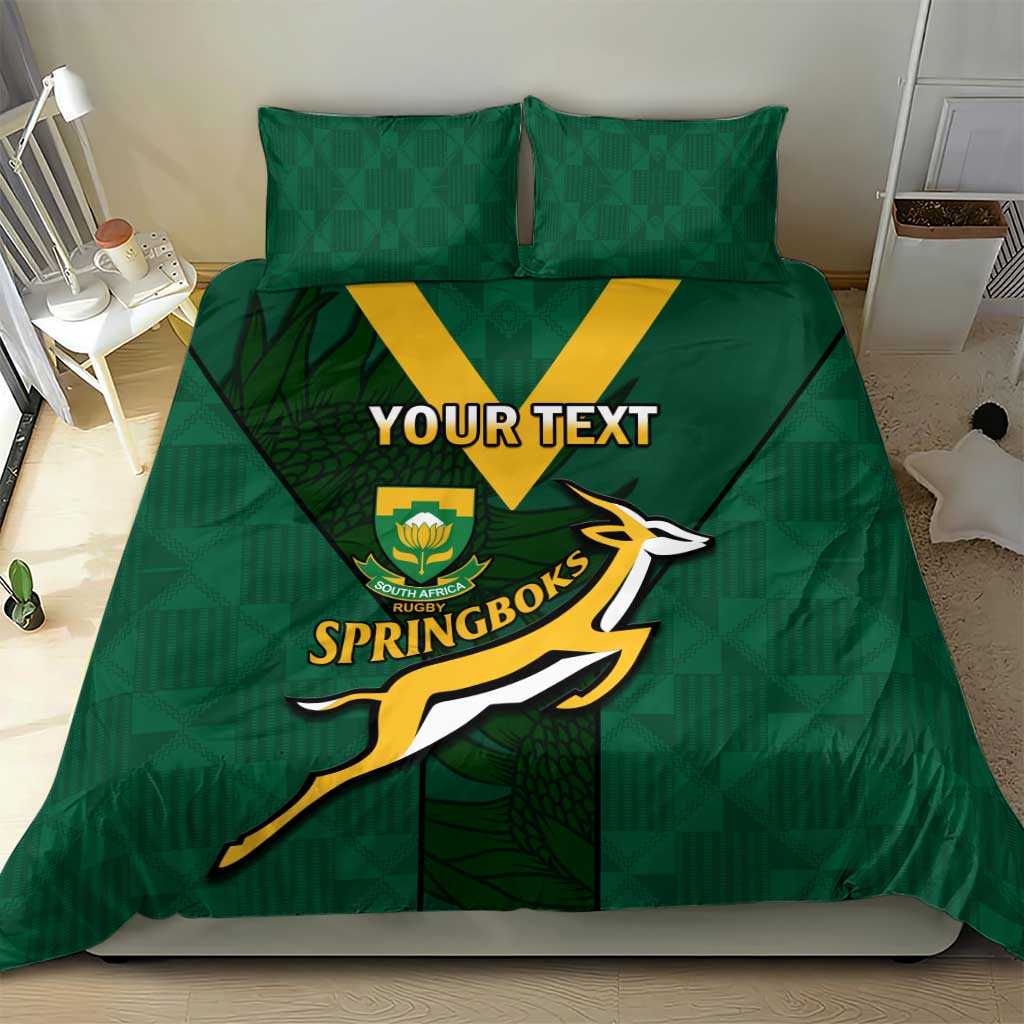 Custom South Africa Rugby Go Blitzboks Sevens Bedding Set LT14