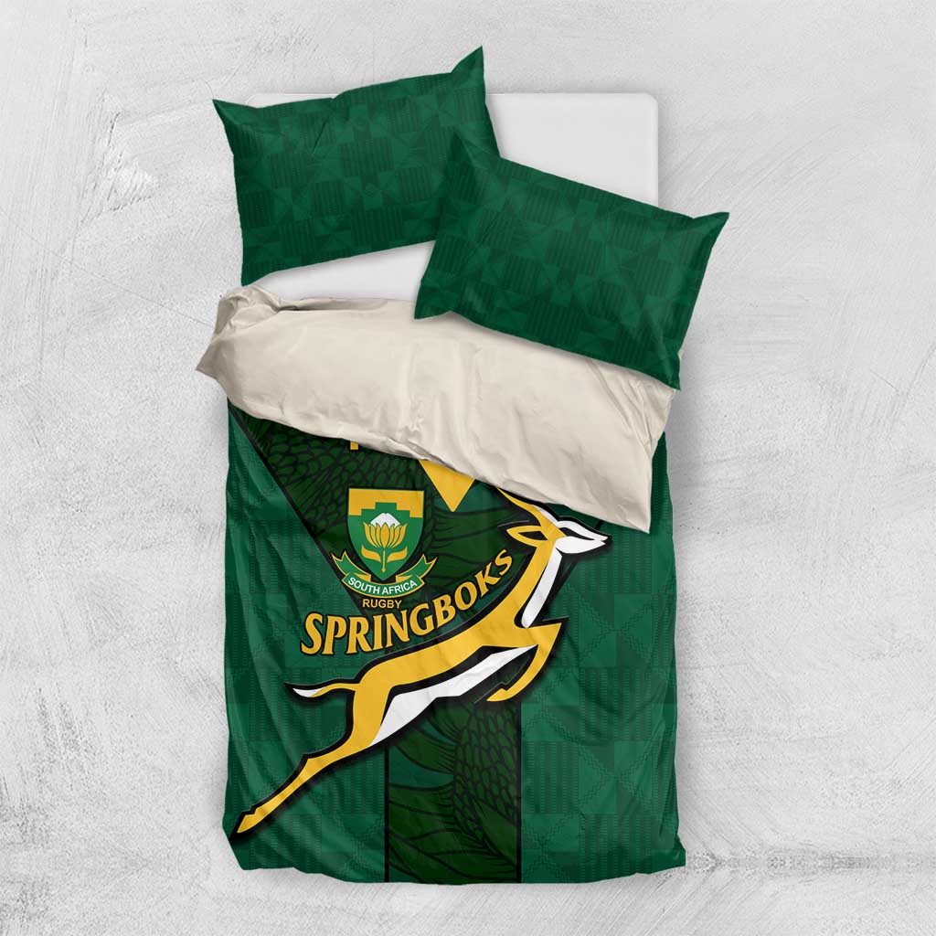 Custom South Africa Rugby Go Blitzboks Sevens Bedding Set LT14