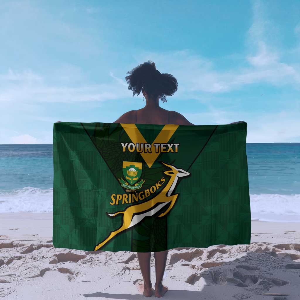 Custom South Africa Rugby Go Blitzboks Sevens Sarong LT14