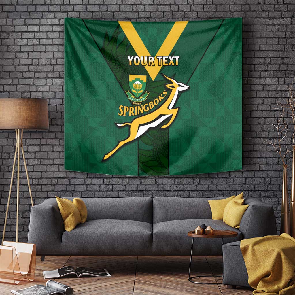 Custom South Africa Rugby Go Blitzboks Sevens Tapestry LT14