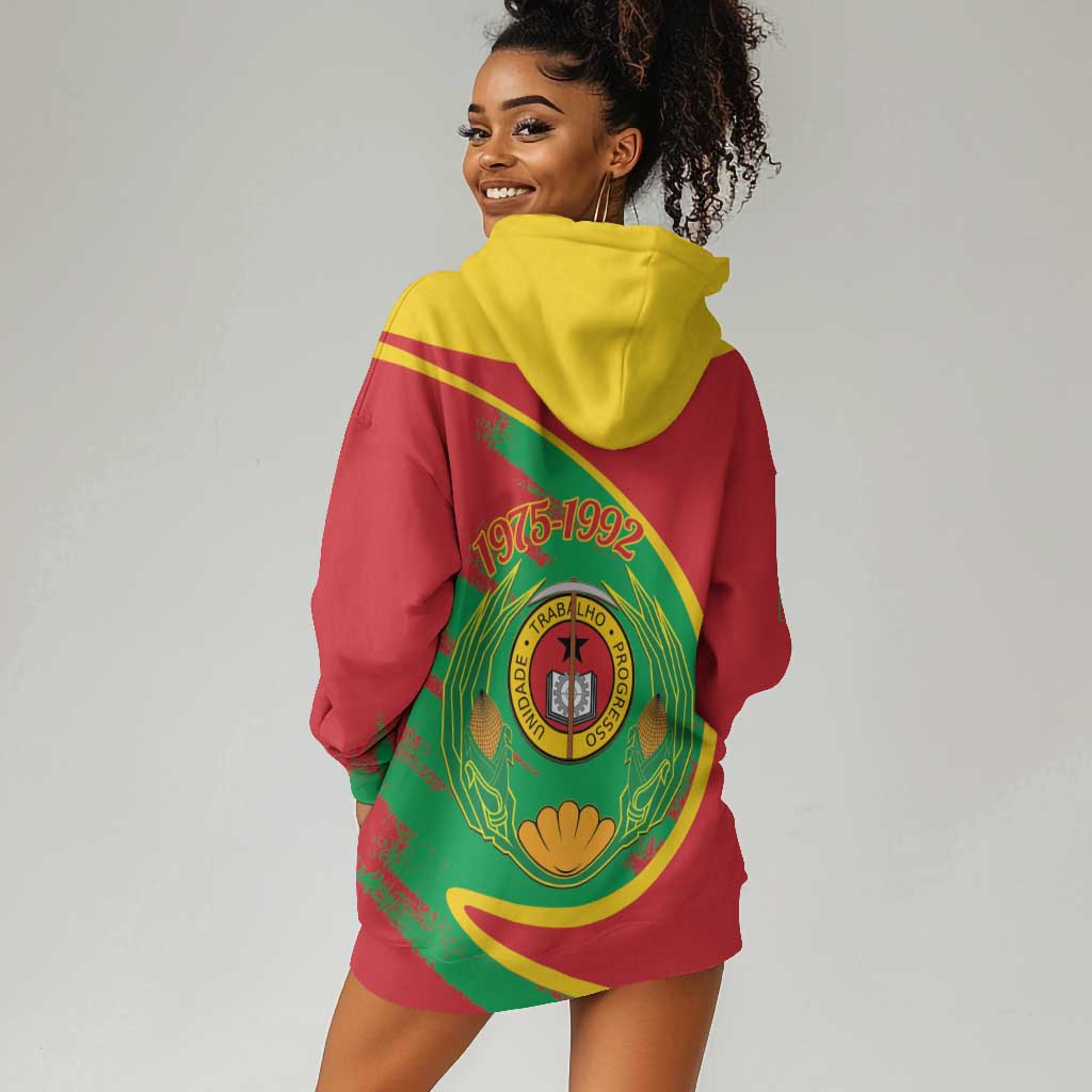Cape Verde 1975-1992 Hoodie Dress Coat Of Arms Grunge Style LT14
