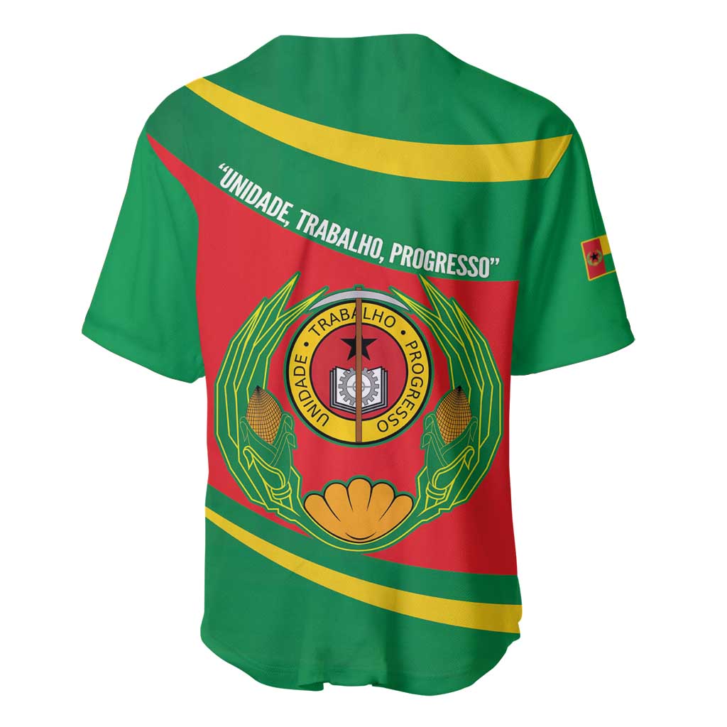 Cape Verde 1975-1992 Baseball Jersey Unidade Trabalho Progresso LT14