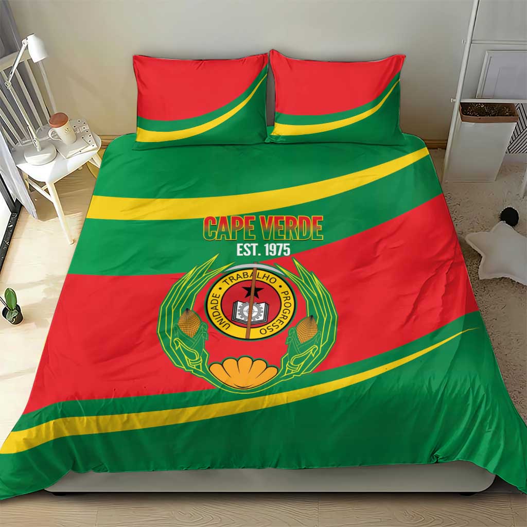 Cape Verde 1975-1992 Bedding Set Unidade Trabalho Progresso LT14