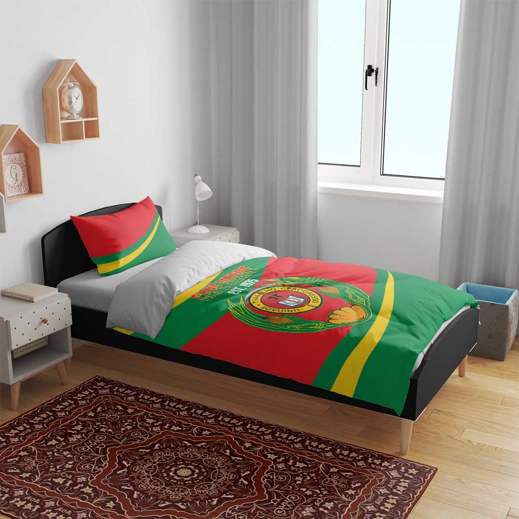 Cape Verde 1975-1992 Bedding Set Unidade Trabalho Progresso LT14