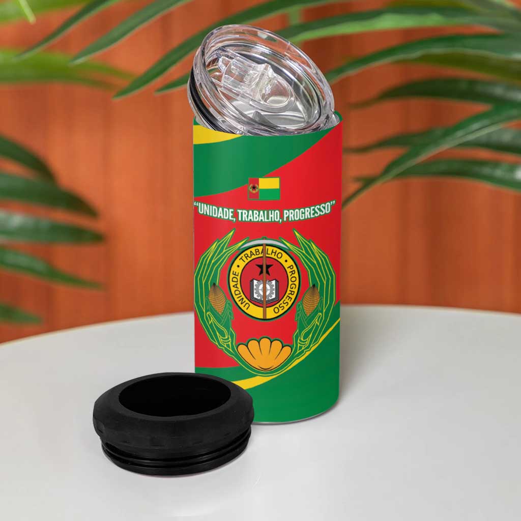 Cape Verde 1975-1992 4 in 1 Can Cooler Tumbler Unidade Trabalho Progresso LT14