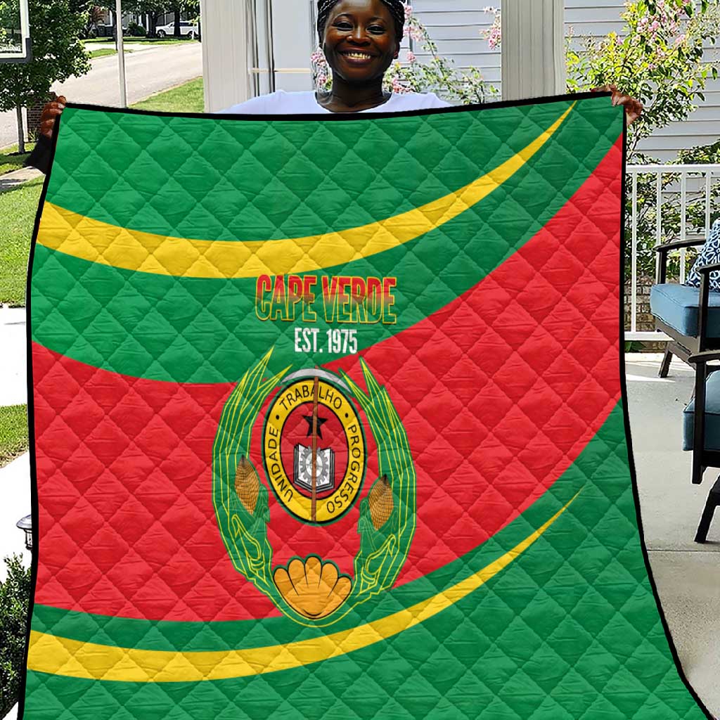 Cape Verde 1975-1992 Quilt Unidade Trabalho Progresso LT14