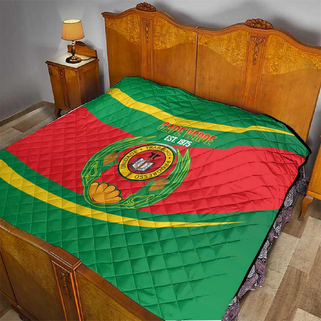 Cape Verde 1975-1992 Quilt Unidade Trabalho Progresso LT14