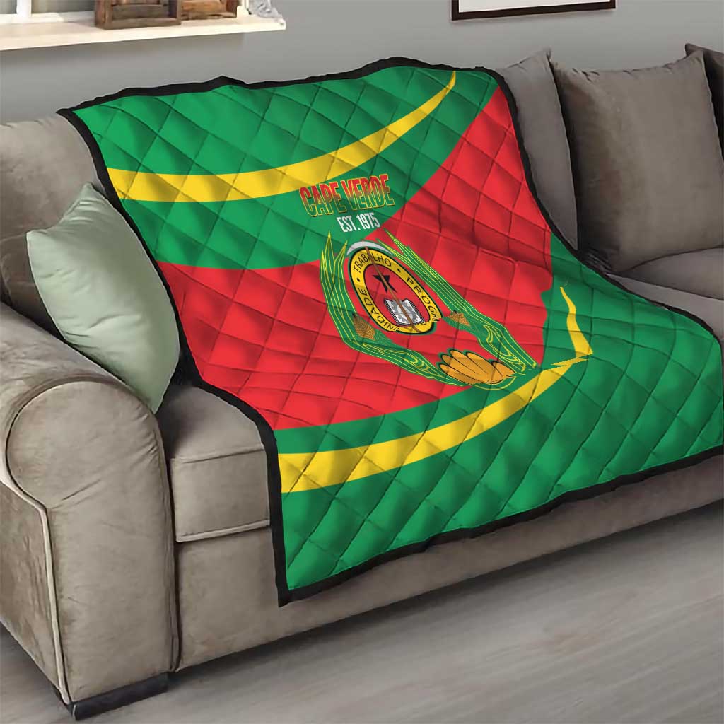 Cape Verde 1975-1992 Quilt Unidade Trabalho Progresso LT14
