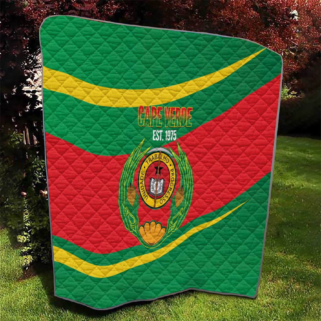 Cape Verde 1975-1992 Quilt Unidade Trabalho Progresso LT14