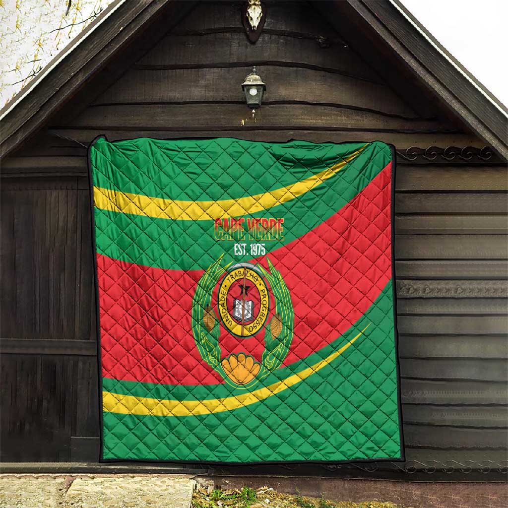 Cape Verde 1975-1992 Quilt Unidade Trabalho Progresso LT14