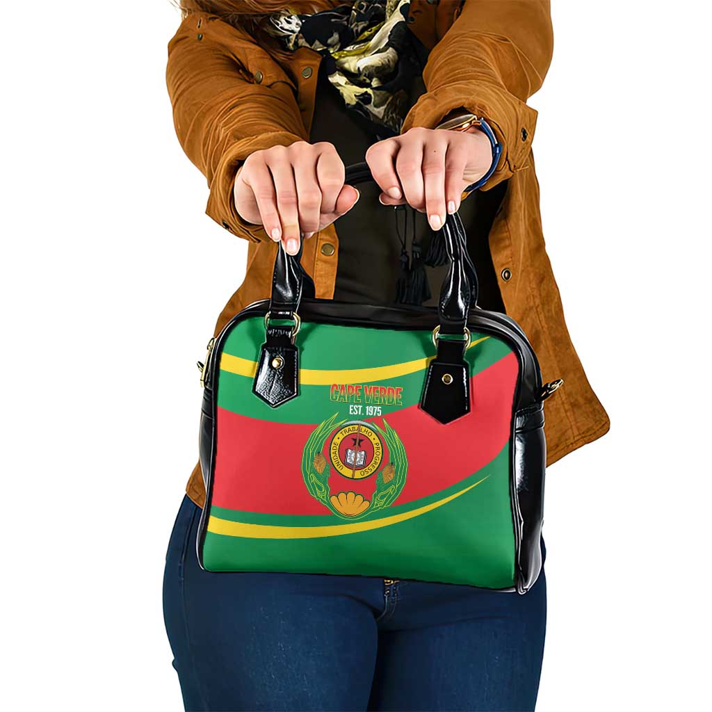 Cape Verde 1975-1992 Shoulder Handbag Unidade Trabalho Progresso LT14