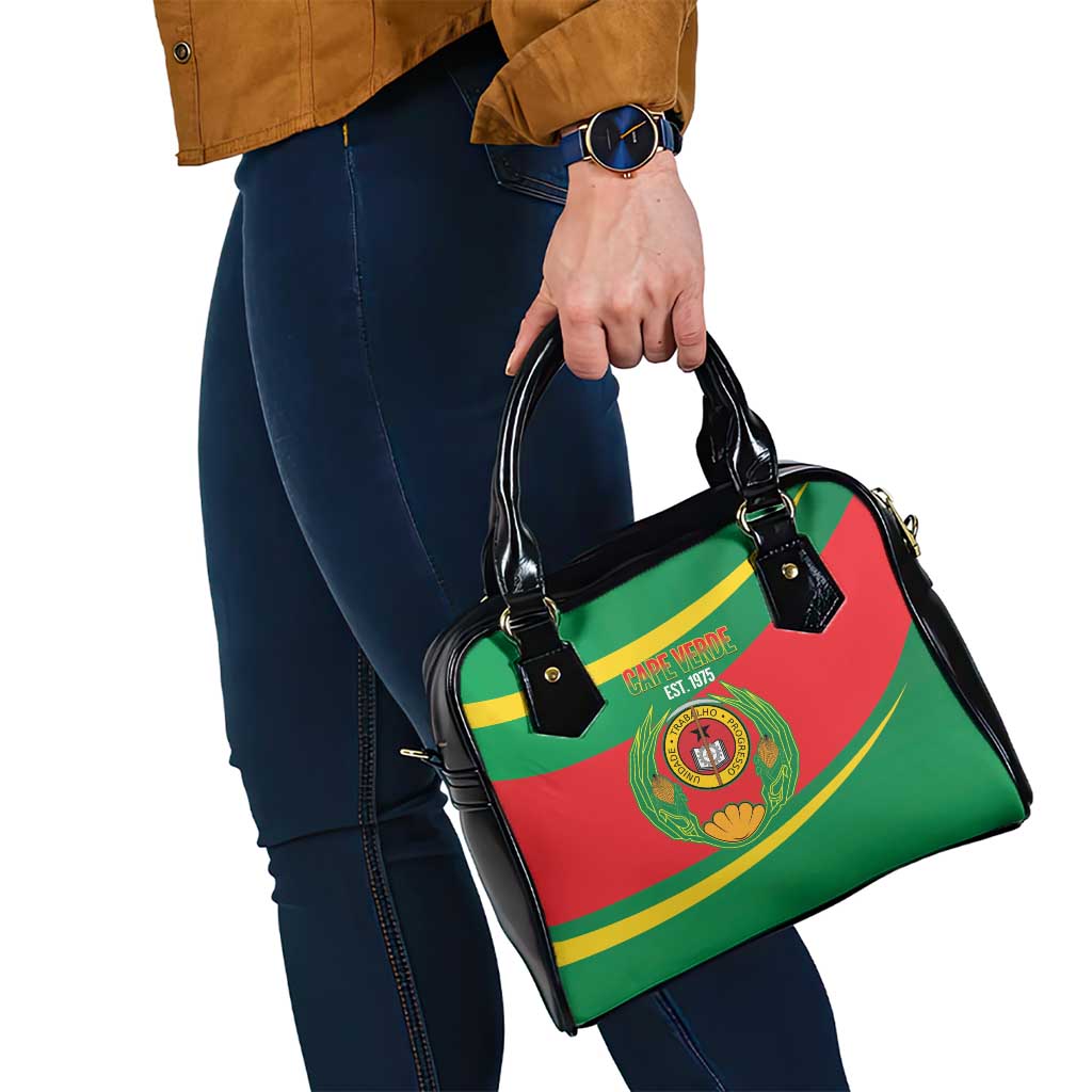 Cape Verde 1975-1992 Shoulder Handbag Unidade Trabalho Progresso LT14