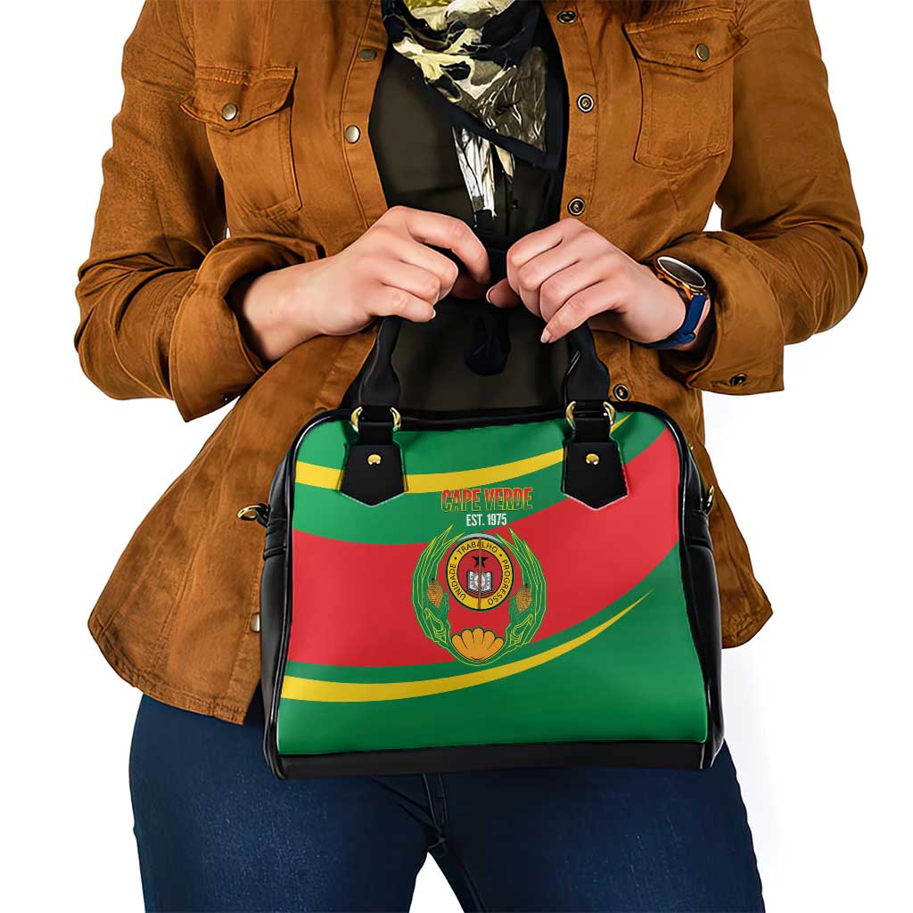 Cape Verde 1975-1992 Shoulder Handbag Unidade Trabalho Progresso LT14