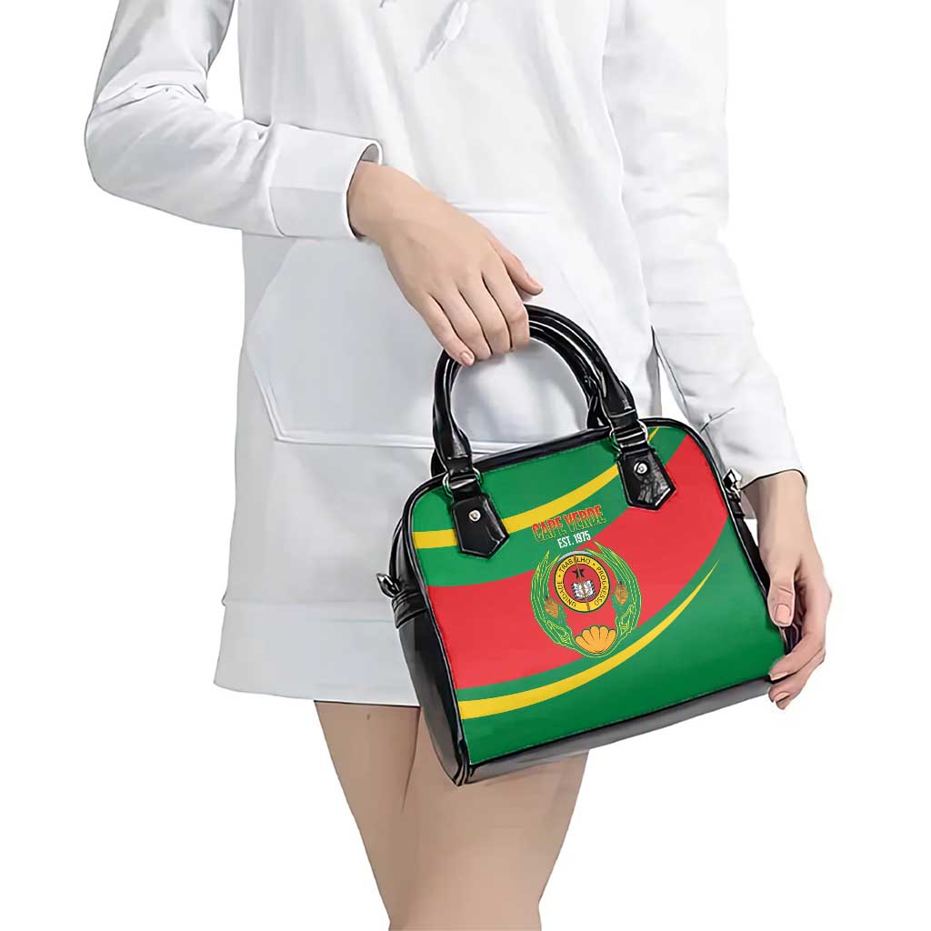 Cape Verde 1975-1992 Shoulder Handbag Unidade Trabalho Progresso LT14