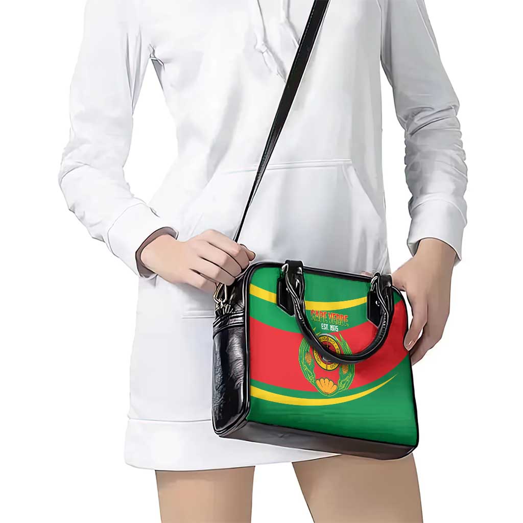 Cape Verde 1975-1992 Shoulder Handbag Unidade Trabalho Progresso LT14