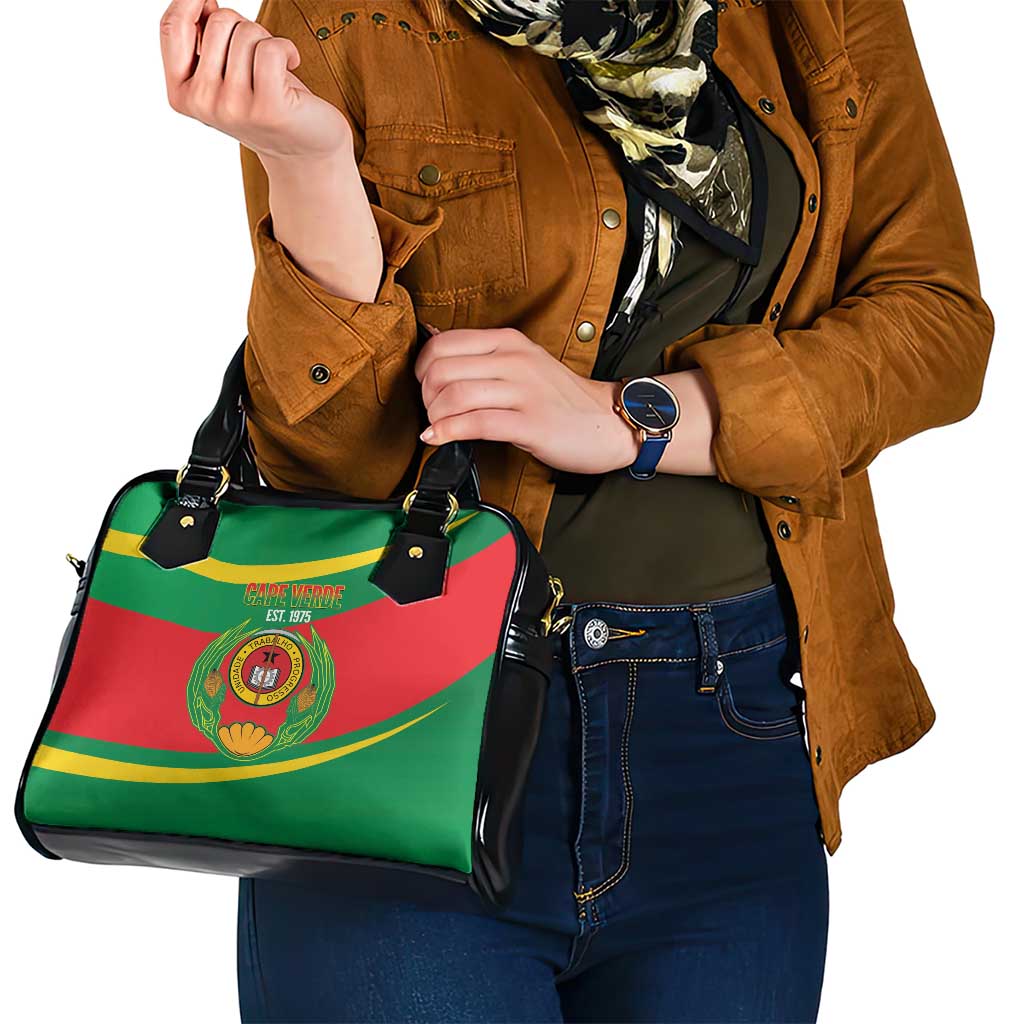 Cape Verde 1975-1992 Shoulder Handbag Unidade Trabalho Progresso LT14