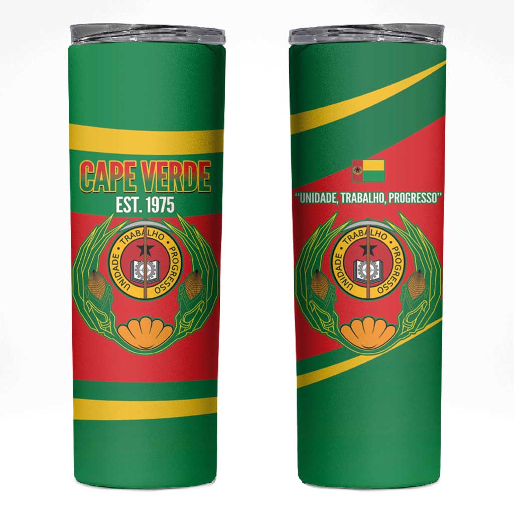 Cape Verde 1975-1992 Skinny Tumbler Unidade Trabalho Progresso LT14
