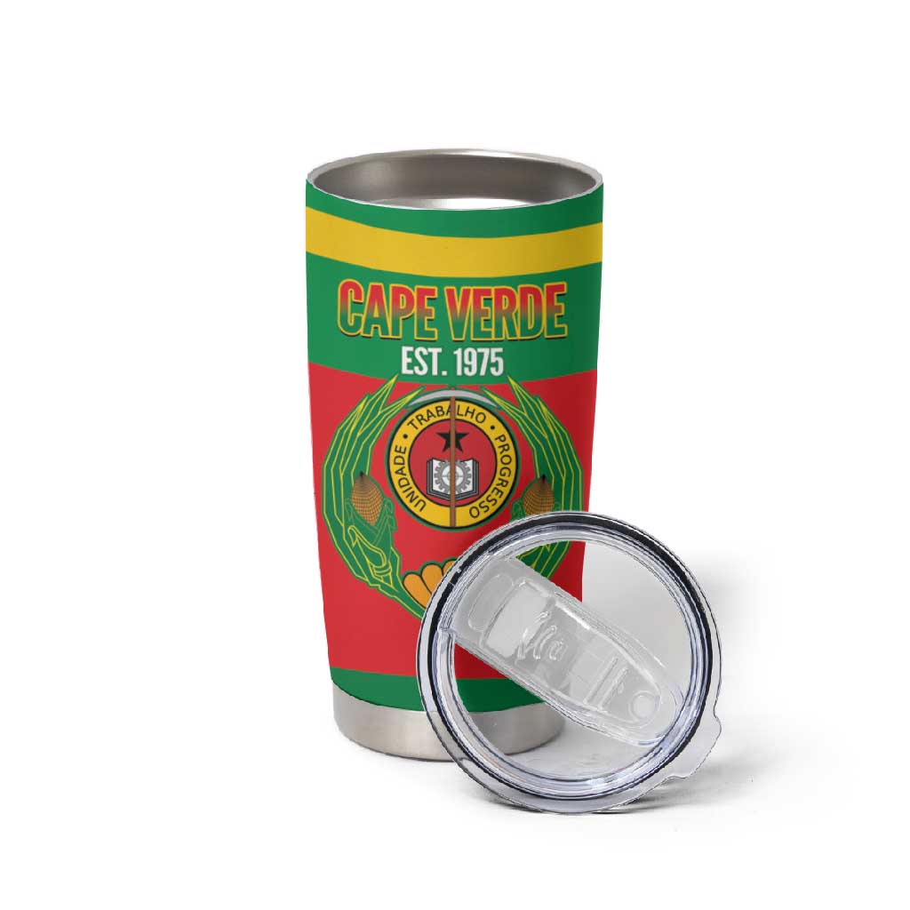 Cape Verde 1975-1992 Tumbler Cup Unidade Trabalho Progresso LT14