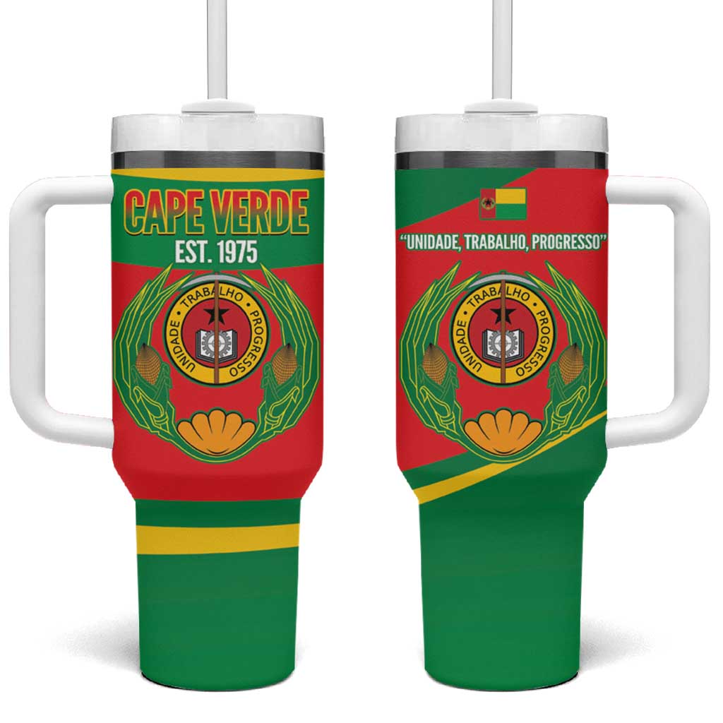 Cape Verde 1975-1992 Tumbler With Handle Unidade Trabalho Progresso LT14