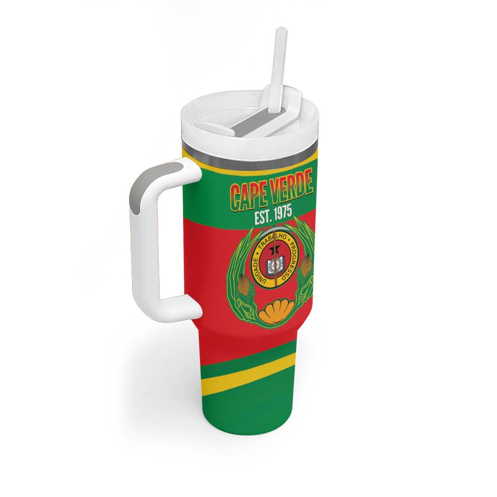 Cape Verde 1975-1992 Tumbler With Handle Unidade Trabalho Progresso LT14