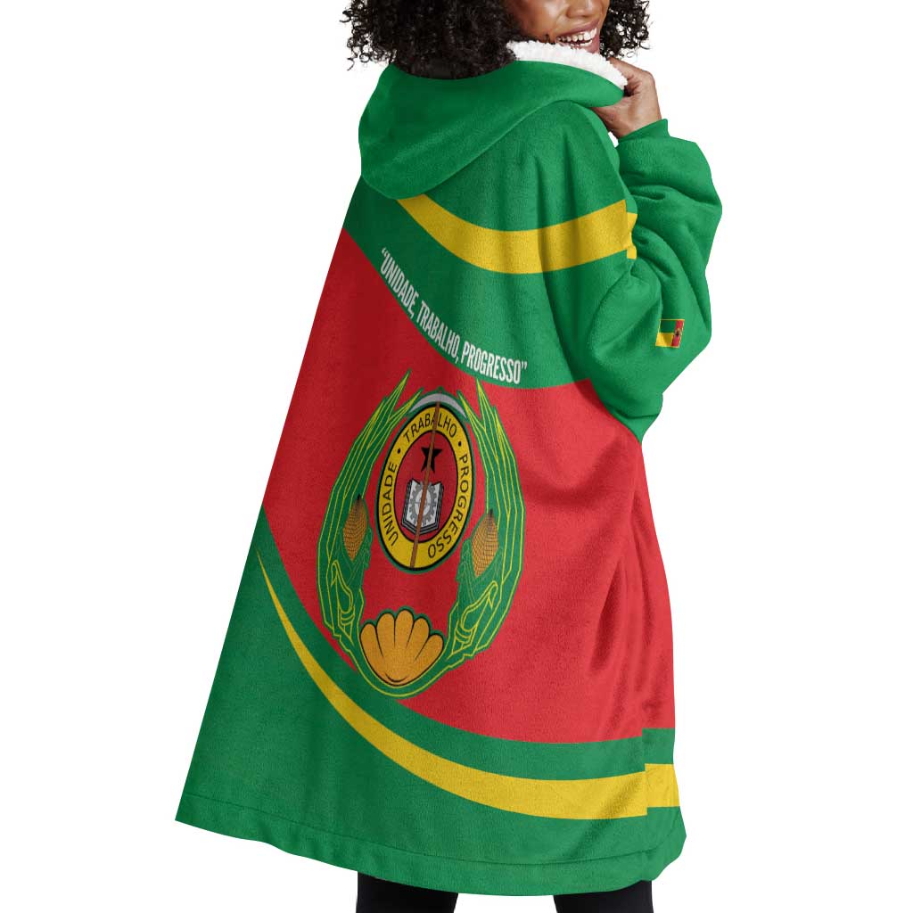 Cape Verde 1975-1992 Wearable Blanket Hoodie Unidade Trabalho Progresso LT14