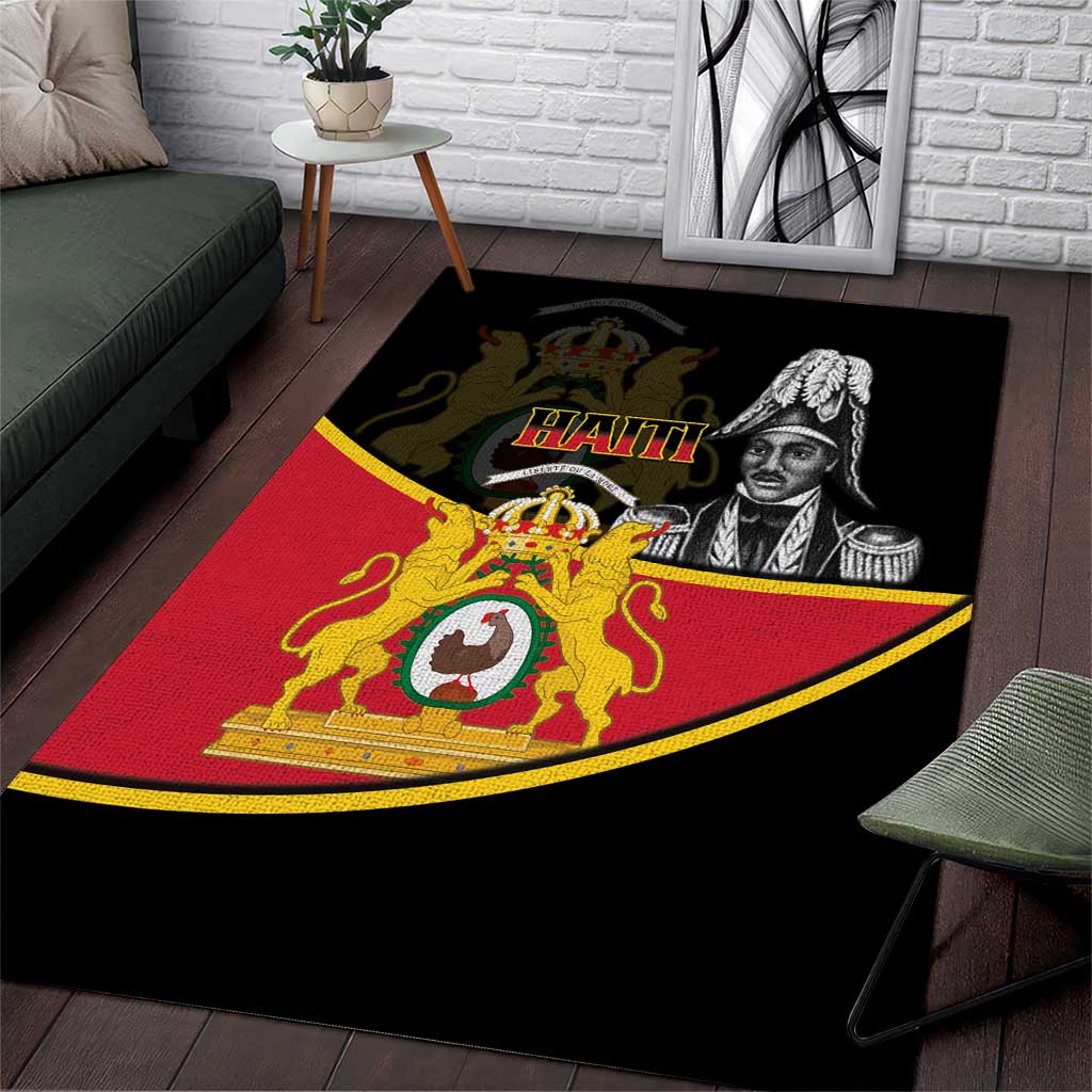 First Empire Of Haiti 1804-1806 Area Rug Jean-Jacques Dessalines Liberte ou la Mort! LT14