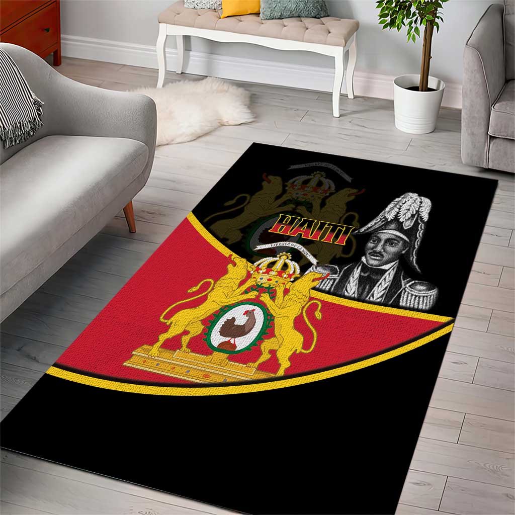 First Empire Of Haiti 1804-1806 Area Rug Jean-Jacques Dessalines Liberte ou la Mort! LT14