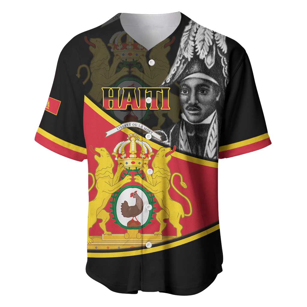 First Empire Of Haiti 1804-1806 Baseball Jersey Jean-Jacques Dessalines Liberte ou la Mort! LT14