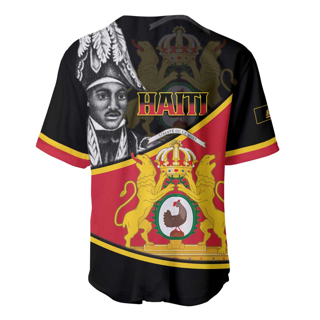 First Empire Of Haiti 1804-1806 Baseball Jersey Jean-Jacques Dessalines Liberte ou la Mort! LT14