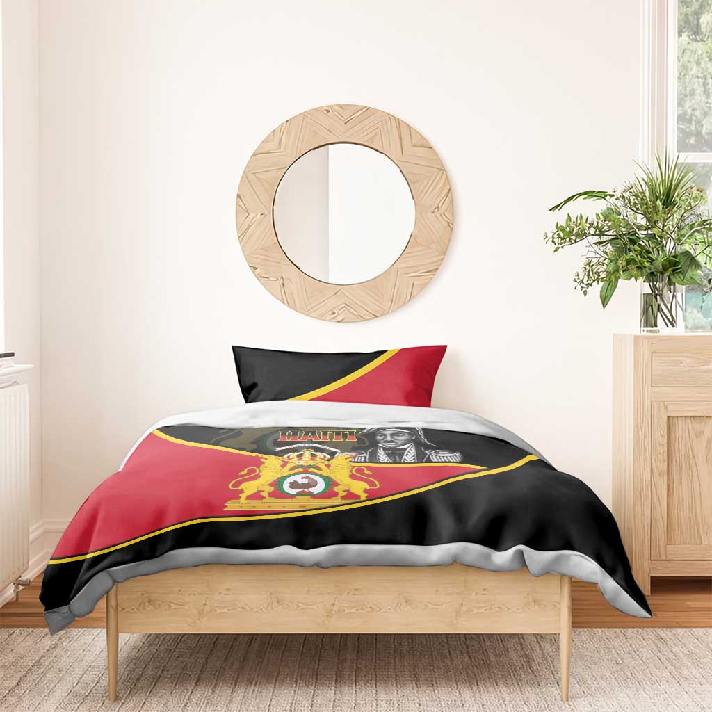 First Empire Of Haiti 1804-1806 Bedding Set Jean-Jacques Dessalines Liberte ou la Mort! LT14