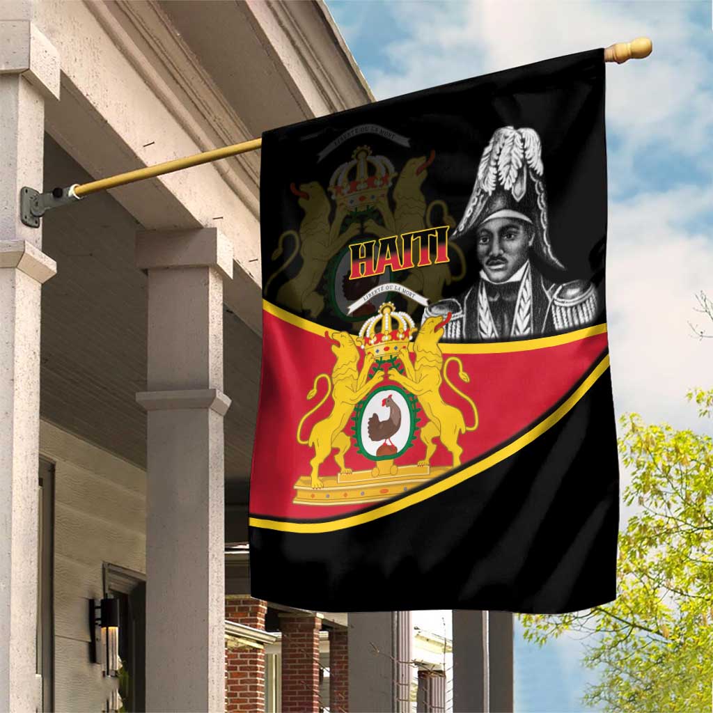 First Empire Of Haiti 1804-1806 Garden Flag Jean-Jacques Dessalines Liberte ou la Mort! LT14