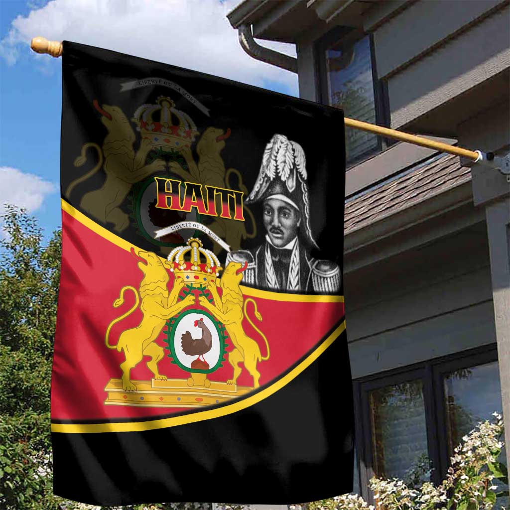 First Empire Of Haiti 1804-1806 Garden Flag Jean-Jacques Dessalines Liberte ou la Mort! LT14