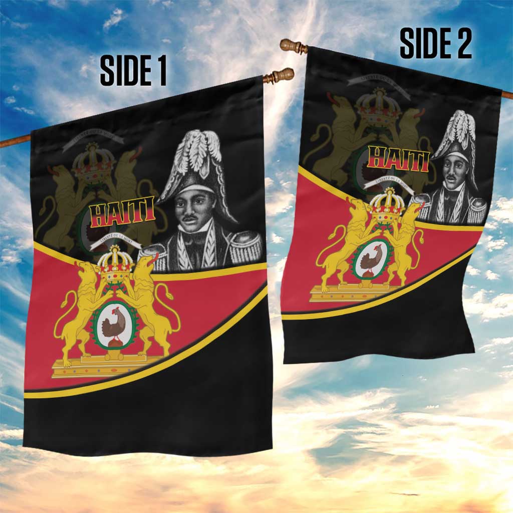 First Empire Of Haiti 1804-1806 Garden Flag Jean-Jacques Dessalines Liberte ou la Mort! LT14