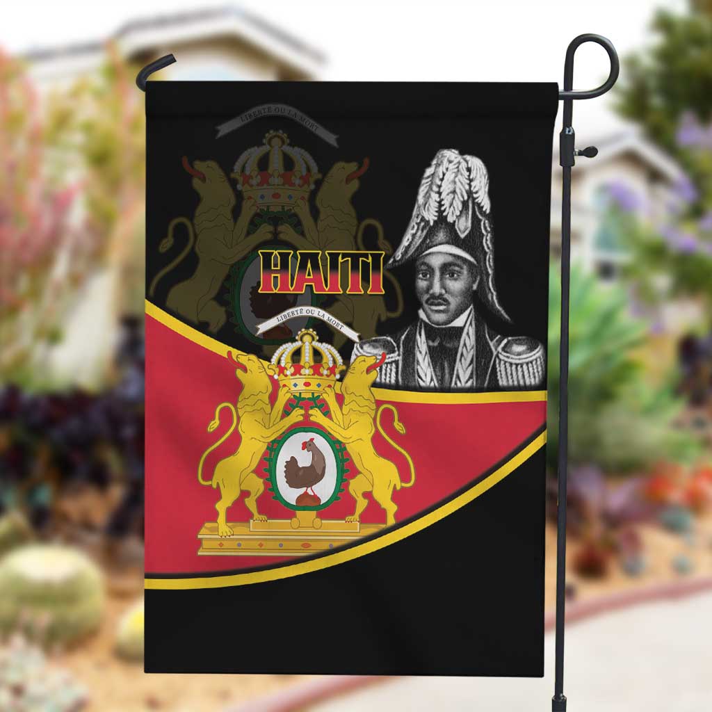 First Empire Of Haiti 1804-1806 Garden Flag Jean-Jacques Dessalines Liberte ou la Mort! LT14