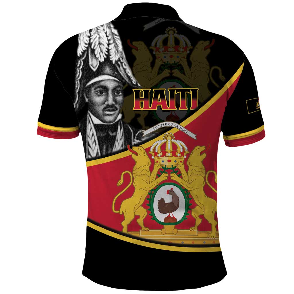 First Empire Of Haiti 1804-1806 Polo Shirt Jean-Jacques Dessalines Liberte ou la Mort! LT14
