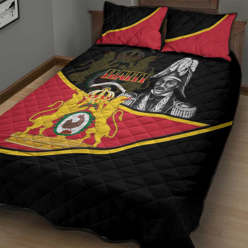 First Empire Of Haiti 1804-1806 Quilt Bed Set Jean-Jacques Dessalines Liberte ou la Mort! LT14