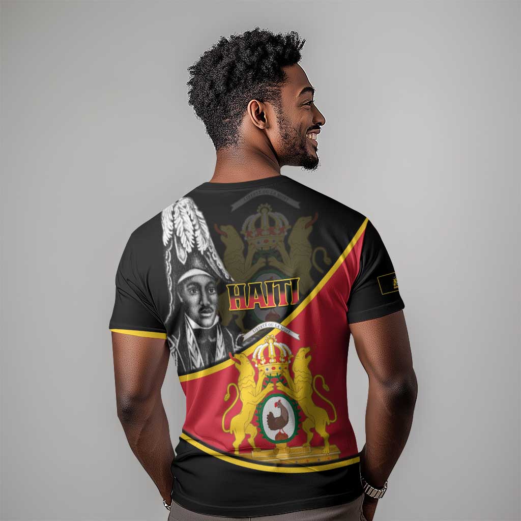 First Empire Of Haiti 1804-1806 T shirt Jean-Jacques Dessalines Liberte ou la Mort! LT14